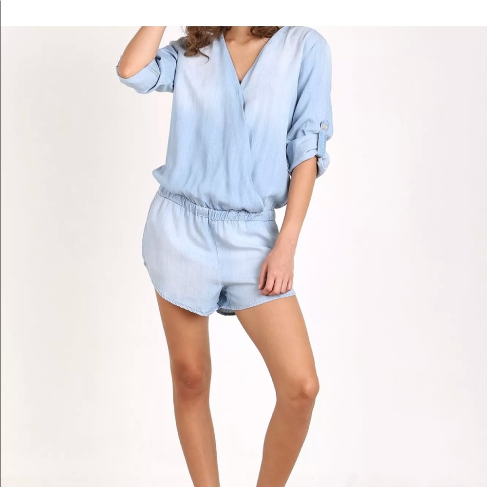 Bella Dahl Cross front romper xs
